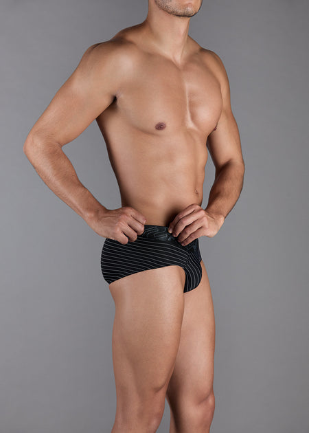 Brief Printed Martino Black