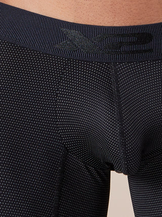 Bóxer Medio Martino Nylon Negro