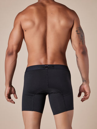 Bóxer Medio Martino Nylon Negro