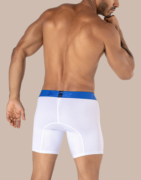Animated Jacquard Nylon Mid Boxer