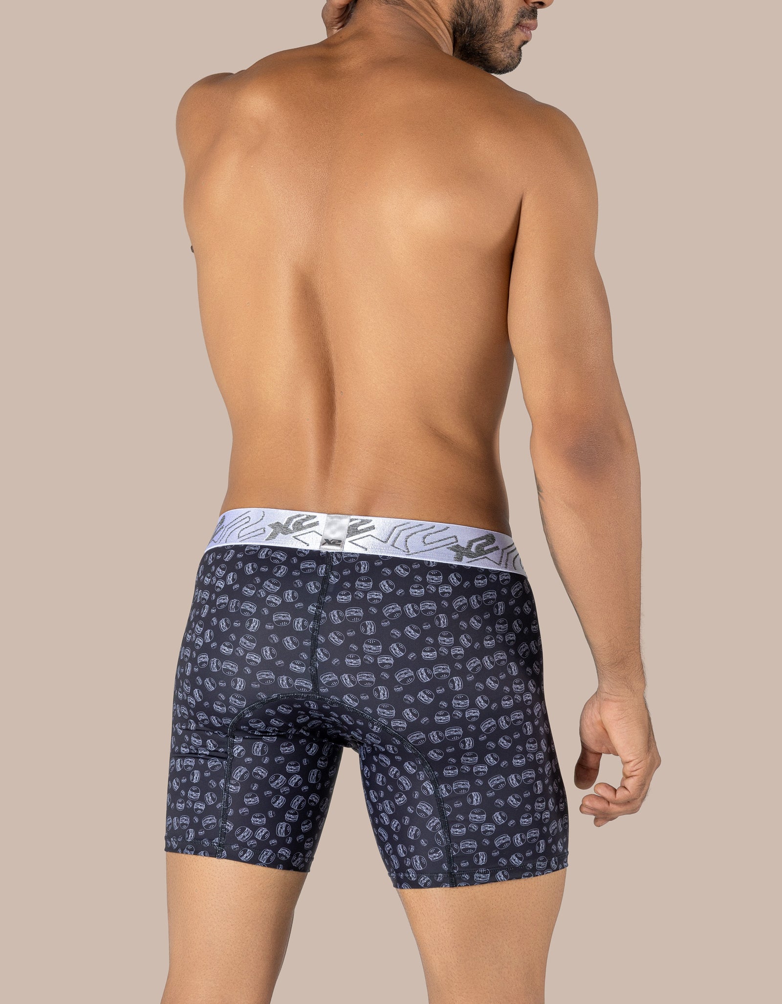 Amore Printed Mid Boxer