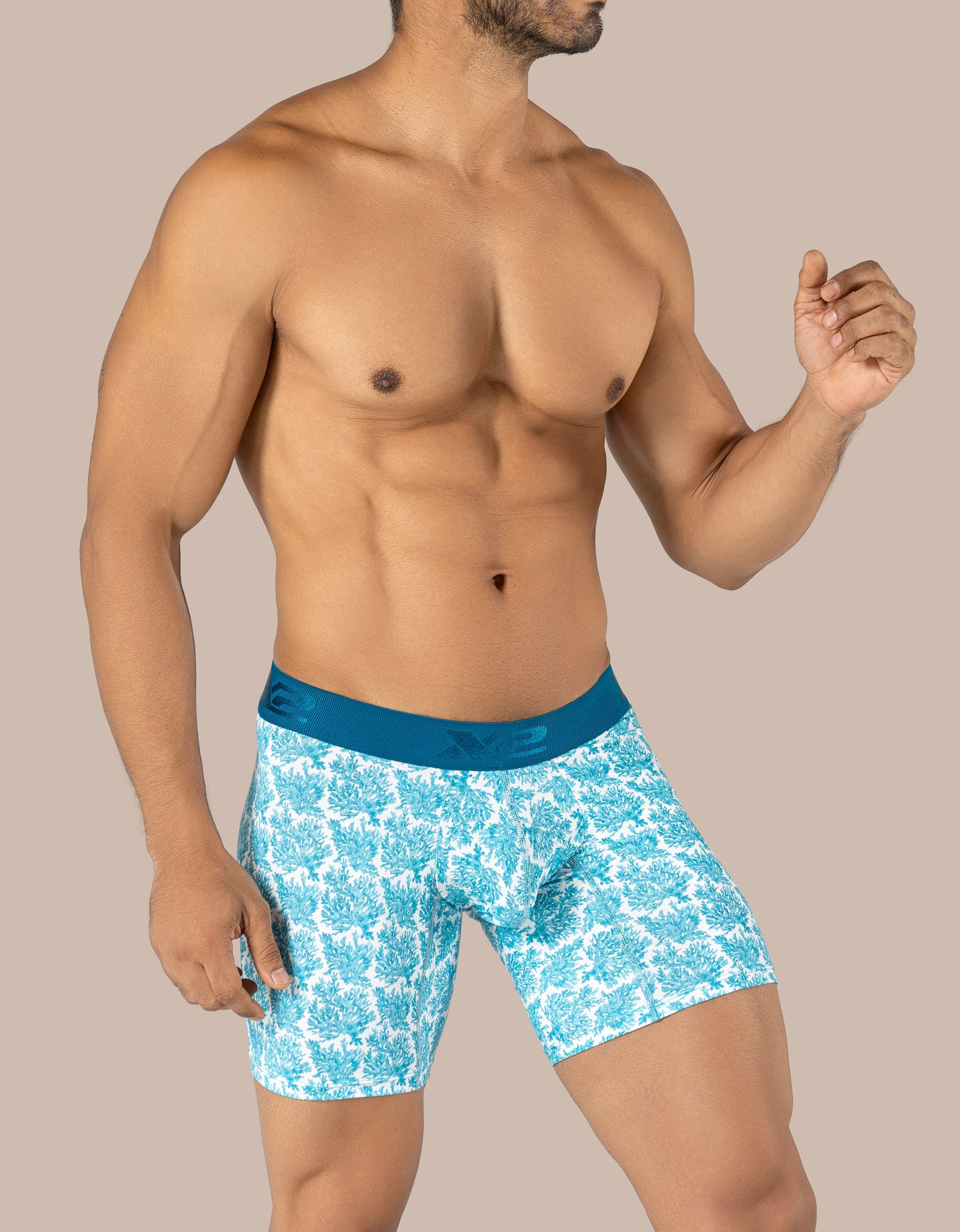 Fire Printed Medium Boxer
