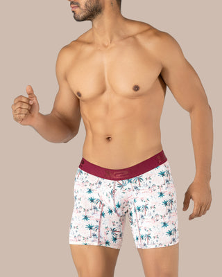 Bacio Printed Mid Boxer
