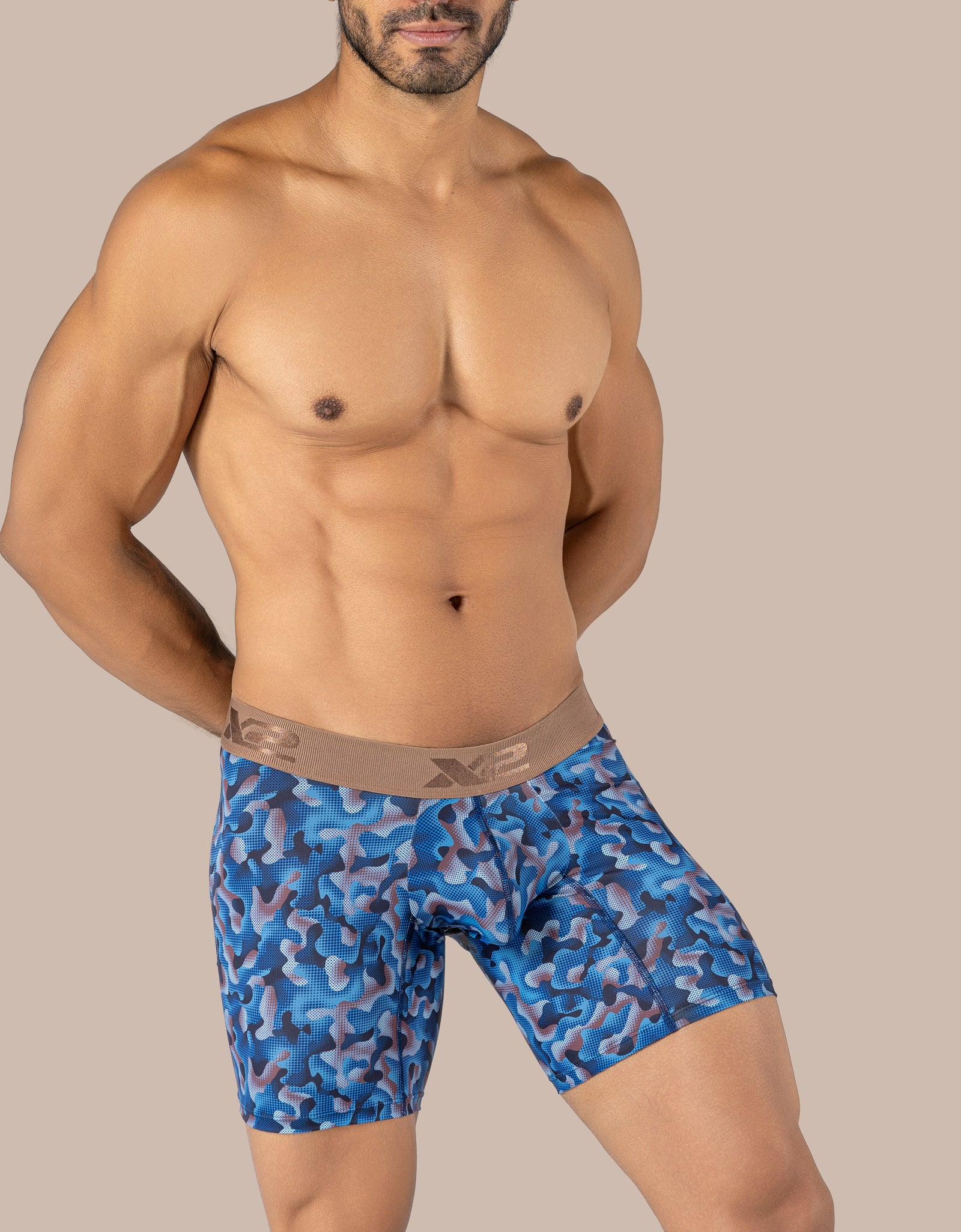 Black Printed Boxer Medium