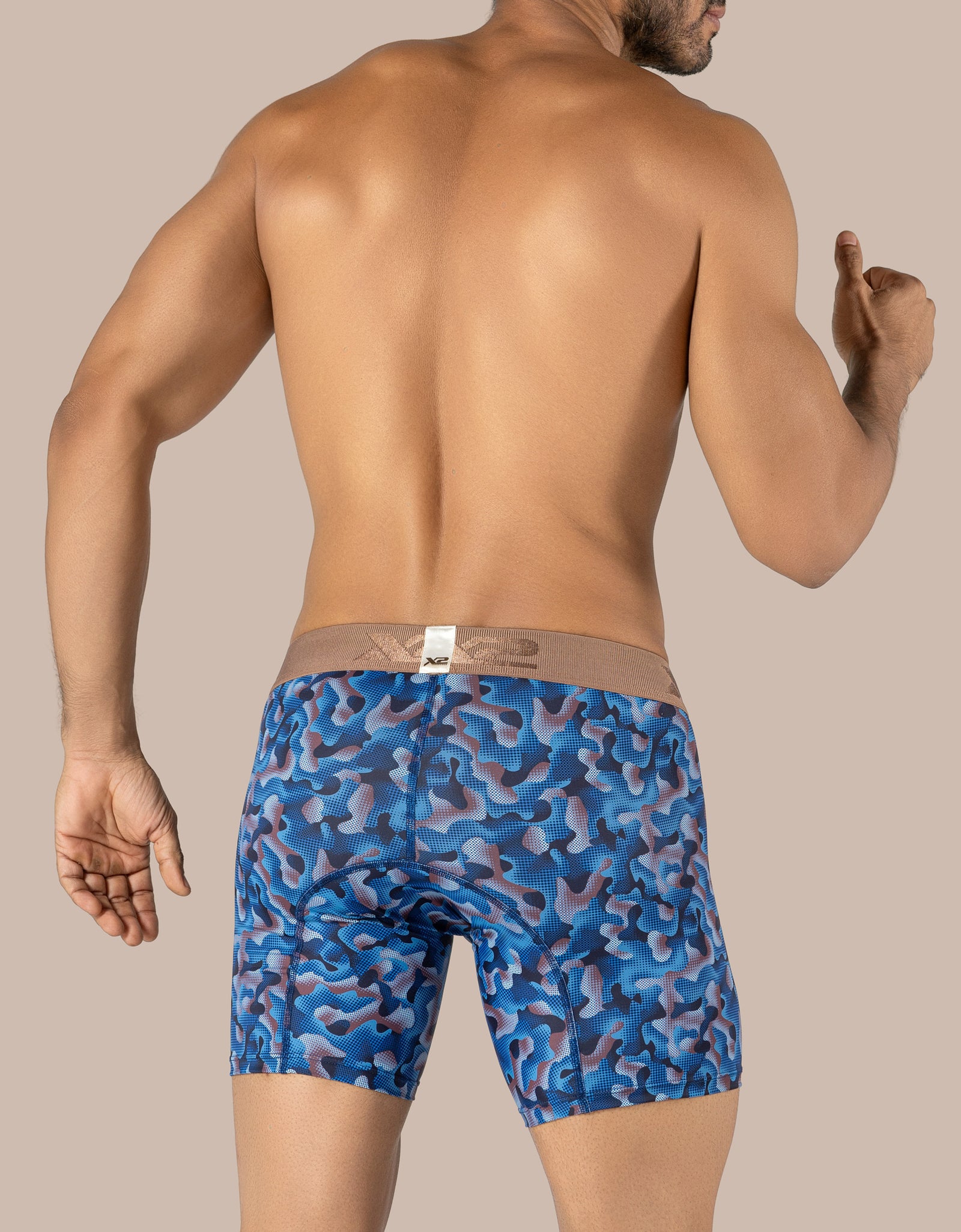 Black Printed Boxer Medium