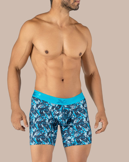 Bóxer Medio Estampado Acciaio