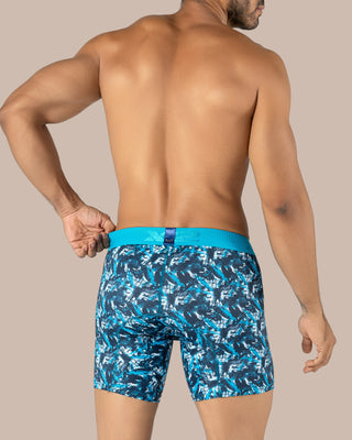 Steel Printed Mid Boxer