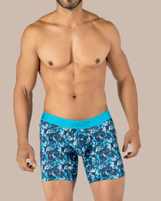 Steel Printed Mid Boxer