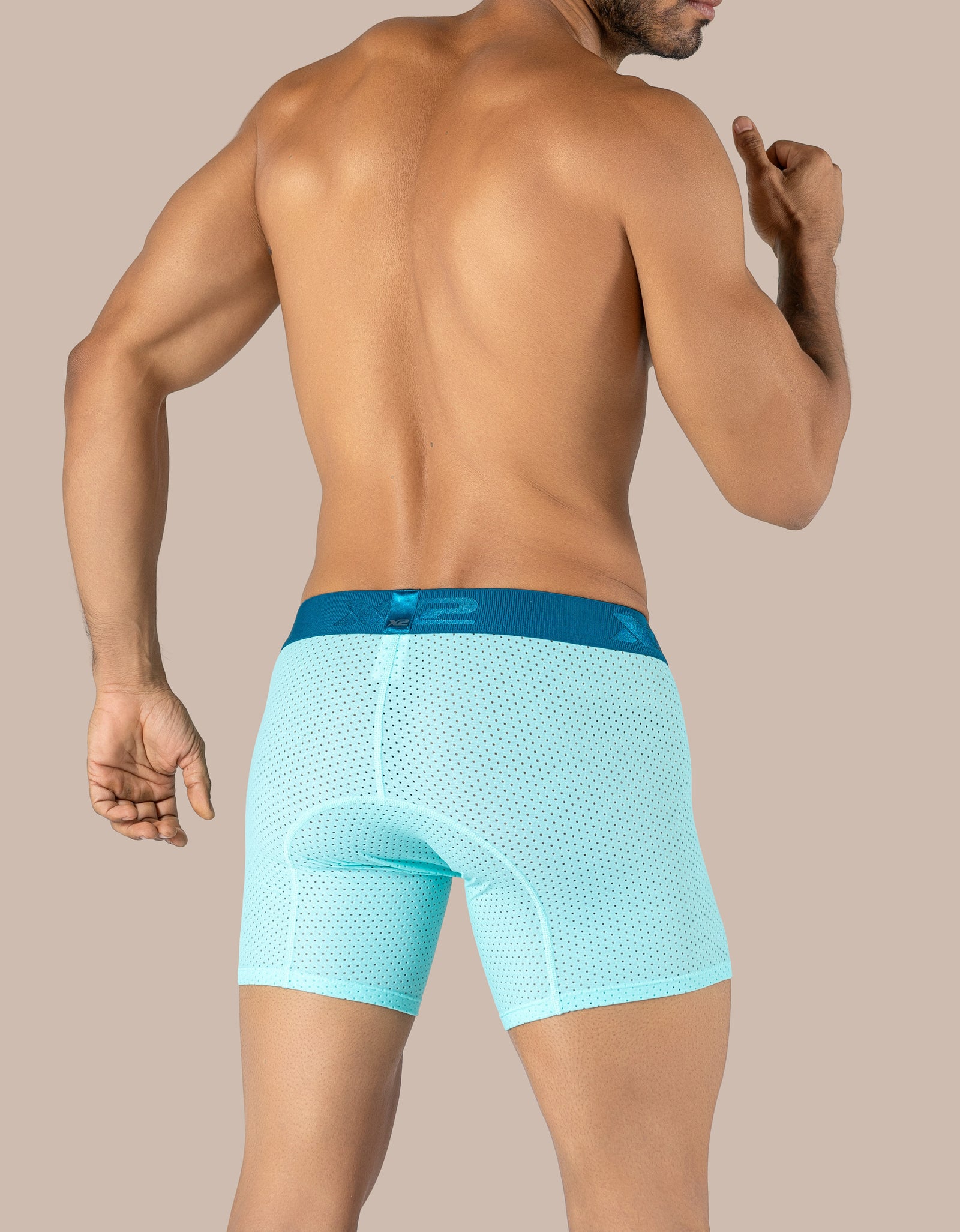 Bóxer Medio Jacquard Nylon Brezza