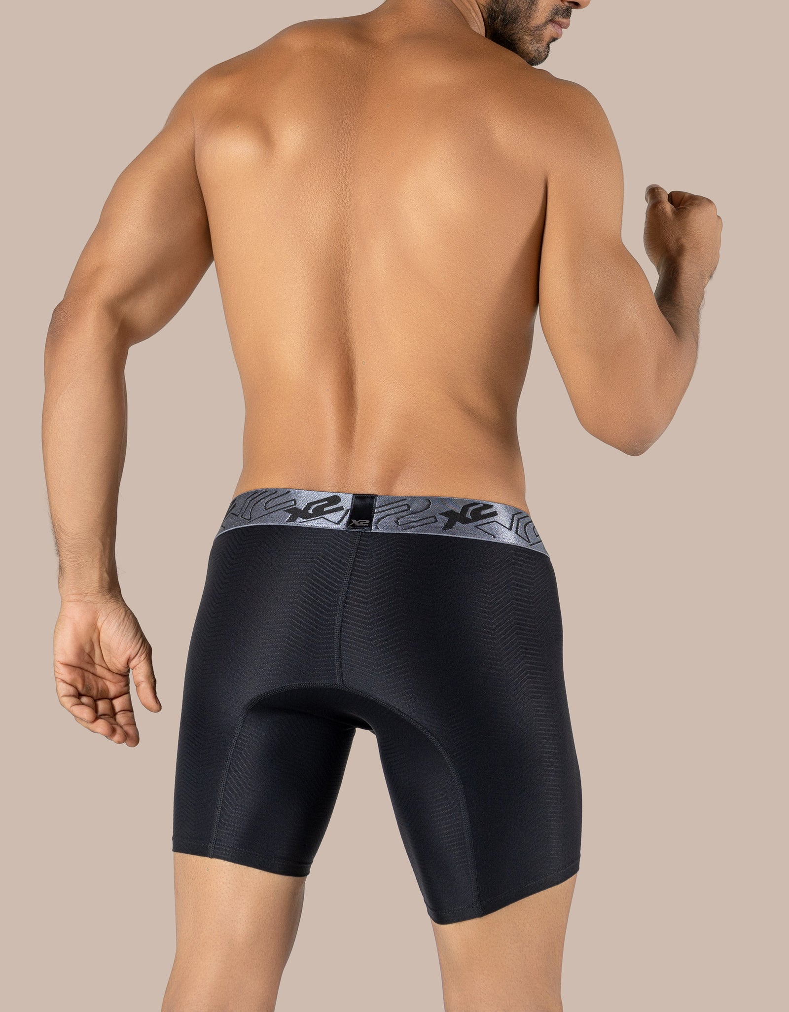 Bóxer Medio Jacquard Nylon Gioco