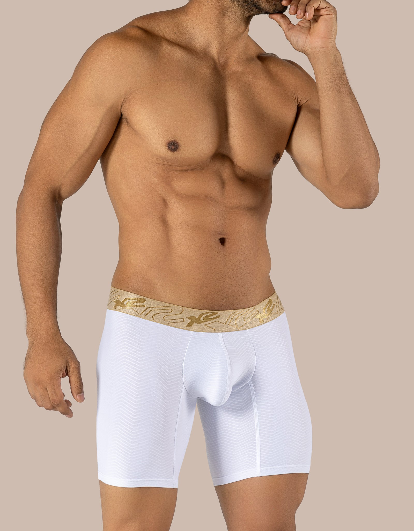 Medium Jacquard Nylon Boxer Sogno