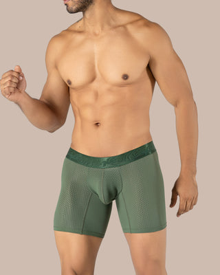 Bóxer Medio Jacquard Nylon Tempo