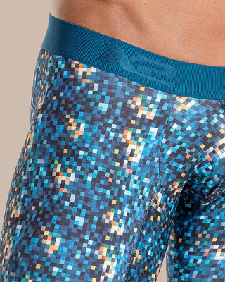 Bóxer Medio Estampado Tensión X2