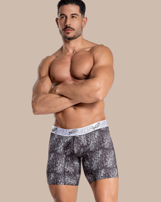 Bóxer Medio Estampado Fuego X2