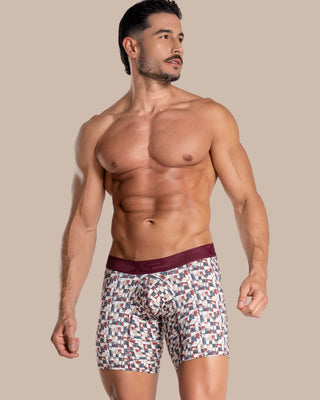 Bóxer Medio Estampado Selva X2