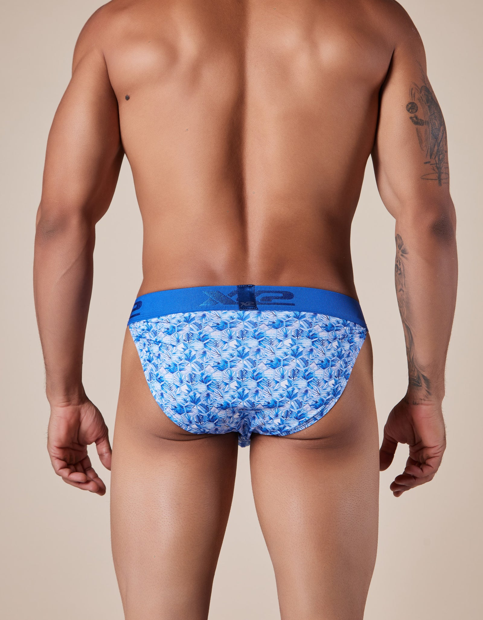 Tanga Renato Poliamida Estampado Veneration