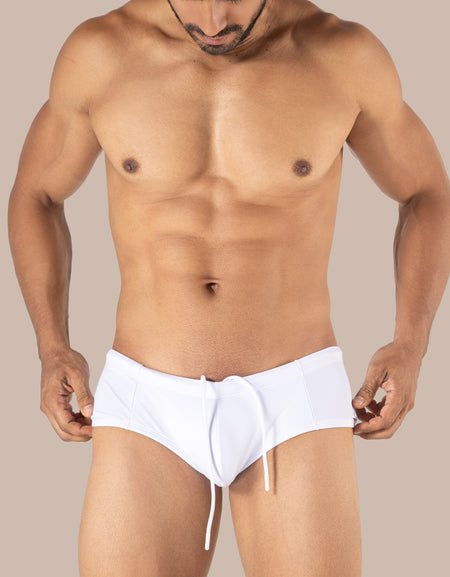 Monumental White Swimsuit