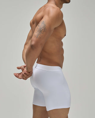 Bóxer Medio Monumental Nylon Blanco