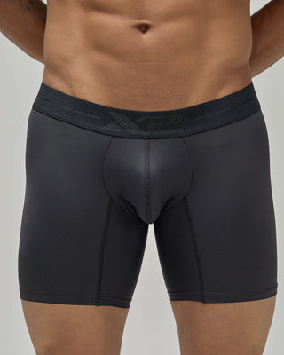 Bóxer Medio Monumental Nylon Negro