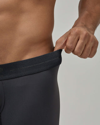 Bóxer Medio Monumental Nylon Negro