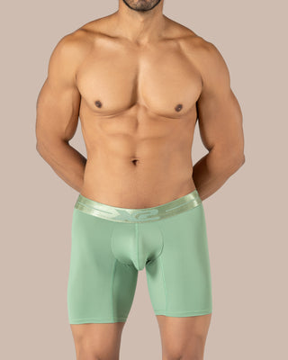 Bóxer Medio Monumental Nylon Verde