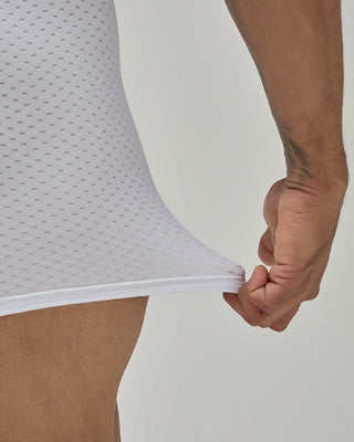 Bóxer Medio Gallardini Nylon Blanco