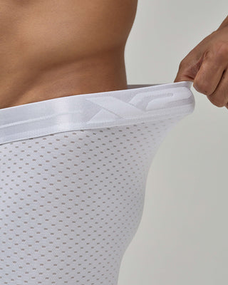 Bóxer Medio Gallardini Nylon Blanco