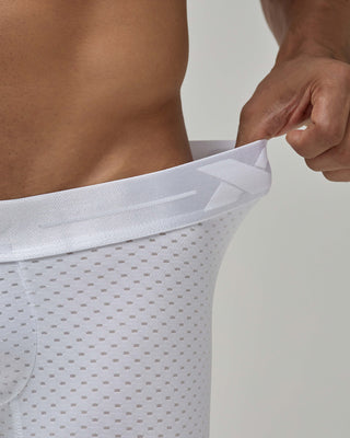 Bóxer Medio Gallardini Nylon Blanco