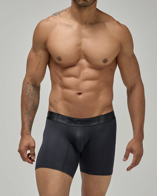 Bóxer Medio Gallardini Nylon Negro