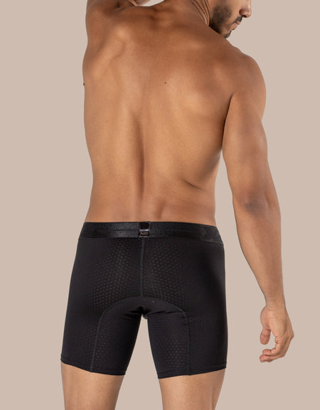 Black Nylon Medium Boxer Gallardini