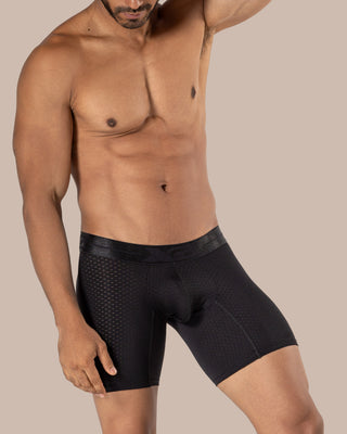 Bóxer Medio Gallardini Nylon Negro