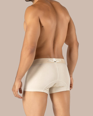 Bóxer Corto Torino Algodón Beige