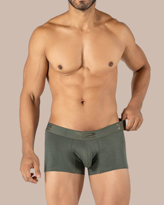 Bóxer Corto Algodón Torino Verde