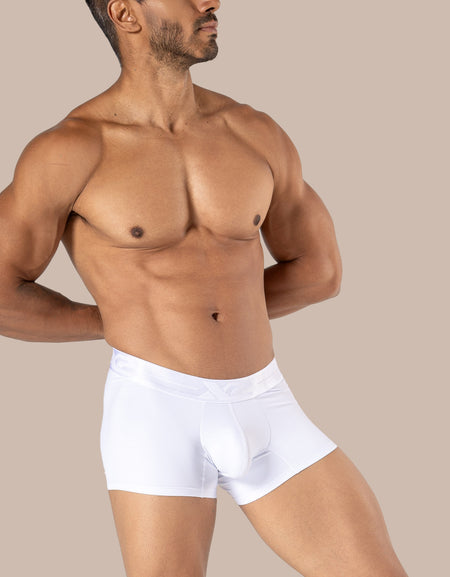 Monumental White Boxer Shorts