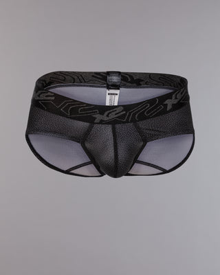 Brief Black Galaxy Print