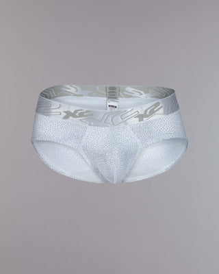 Brief Galaxy Print White