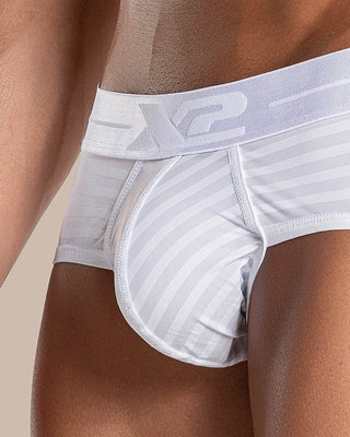 Brief Fratello Nylon Blanco X2