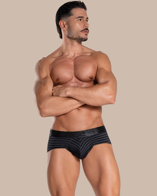 Brief Fratello Nylon Negro X2