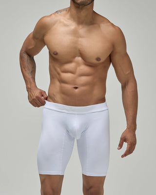 Bóxer Largo Monumental Nylon Blanco