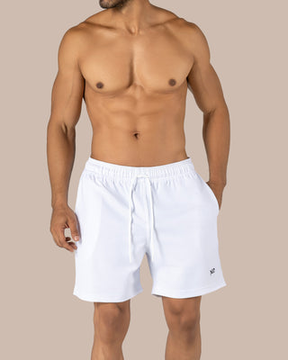 Pantaloneta Deportiva Blanca