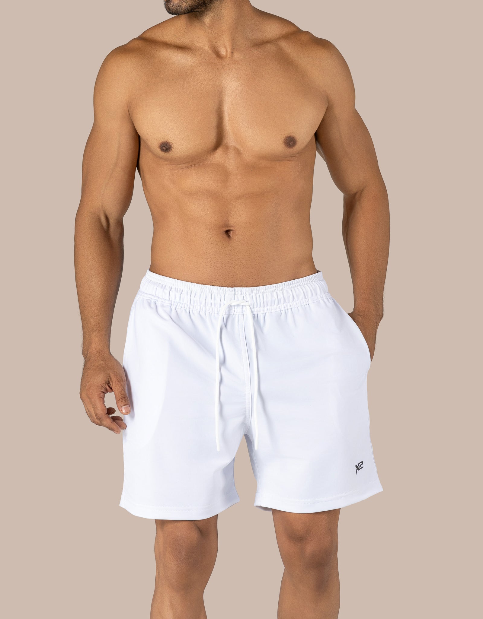 Pantaloneta Deportiva Blanca