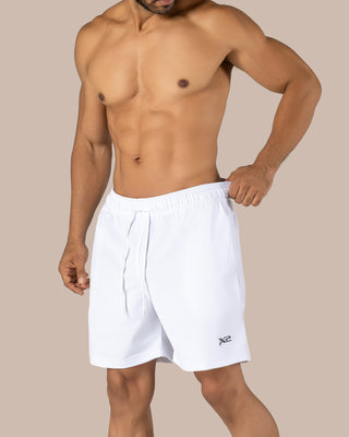 Pantaloneta Deportiva Blanca
