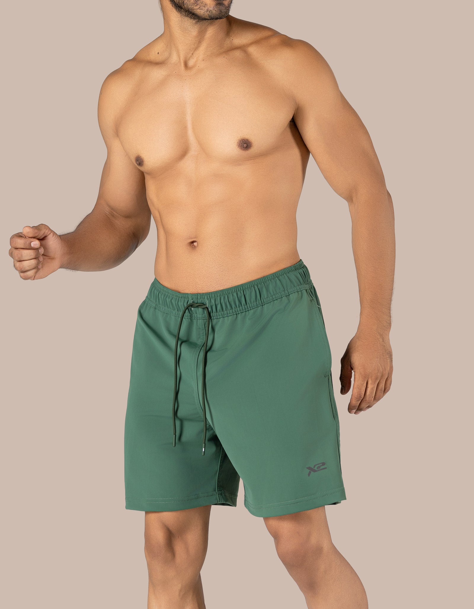 Pantaloneta Deportiva Verde