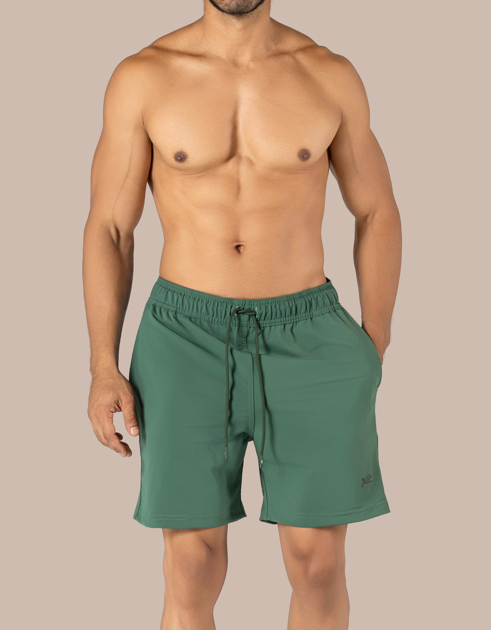 Pantaloneta Deportiva Verde