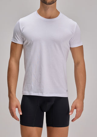 White Round Neck T-Shirt