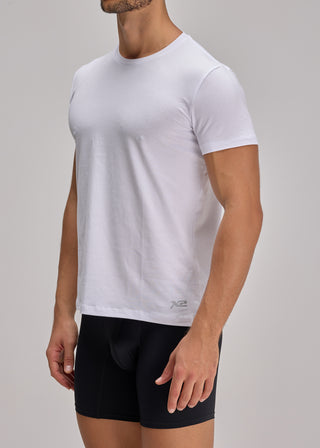 White Round Neck T-Shirt
