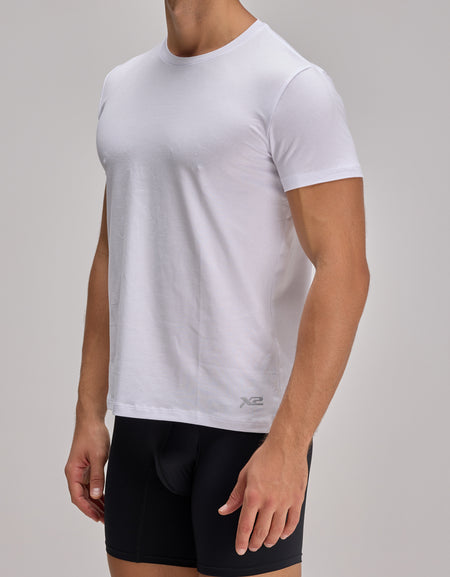 Camiseta Cuello Redondo Blanca