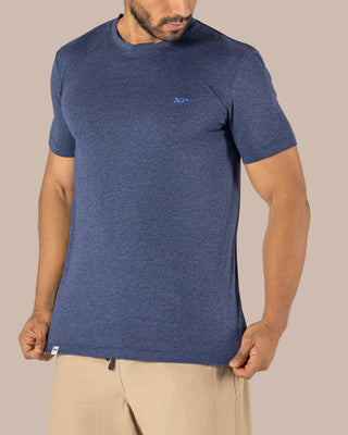 Camiseta Cuello Redondo Parma Azul