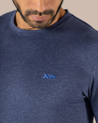 Camiseta Cuello Redondo Parma Azul