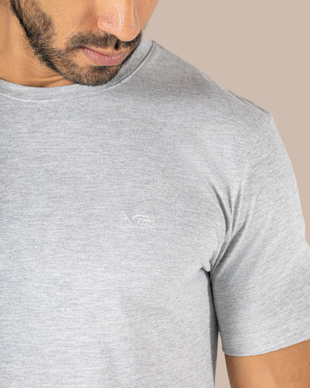 Round Neck T-Shirt Parma Gray